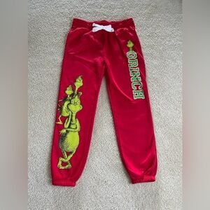 NEW - Christmas - Grinch Sweatpants - Size: Large - Dr Seuss